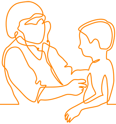 Doctor and Patient Illustration