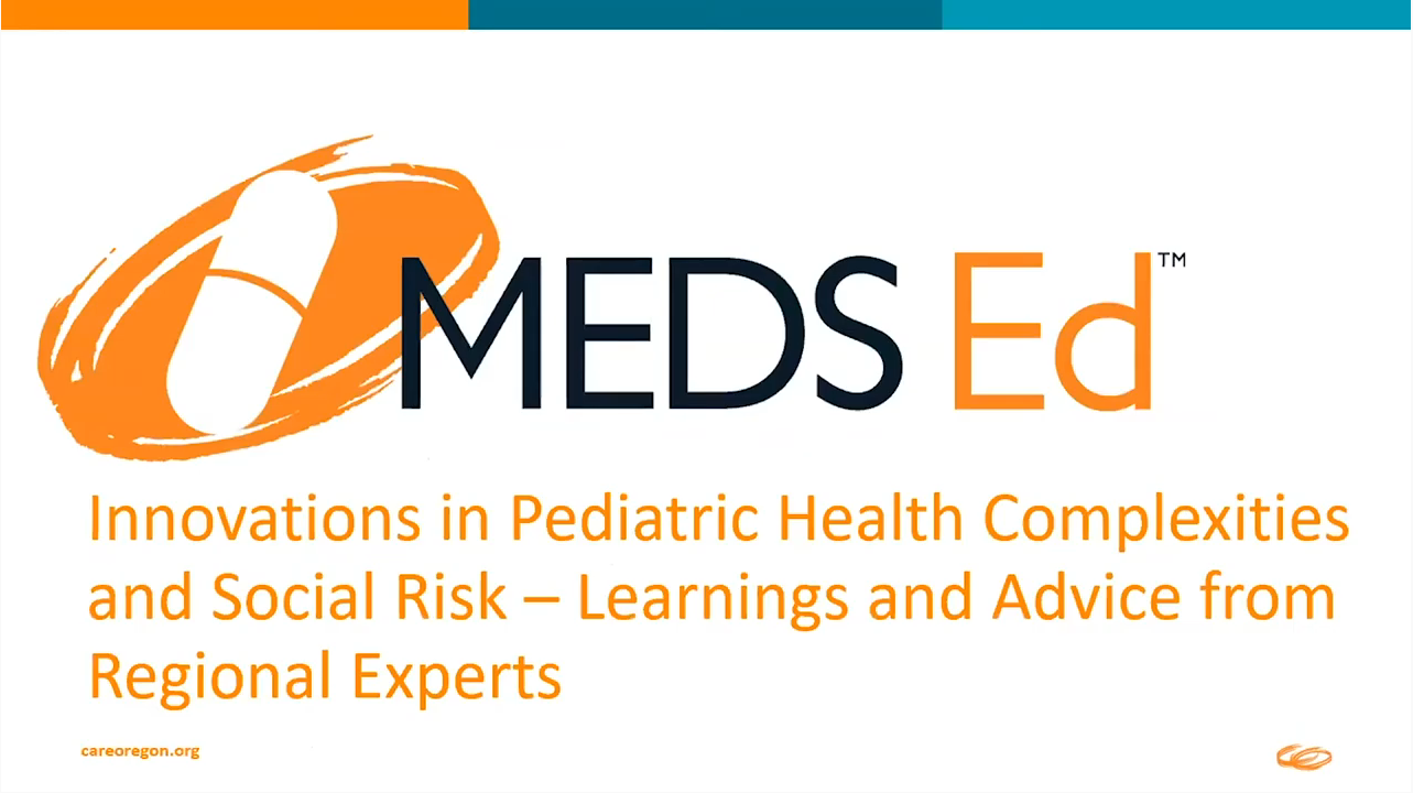 Innovations in Pediatric Health Complexities and Social Risk